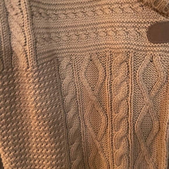 Dress Barn tan cardigan sweater - Picture 3 of 4
